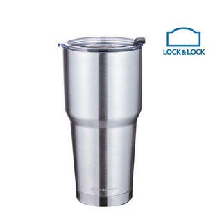 LOCK&amp;LOCK แก้วน้ำเก็บความร้อน-เย็น Swing Tumbler 700มล. สีเงิน LHC4137SLV