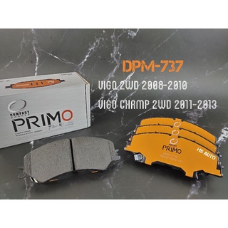 COMPACT PRIMO ดิสเบรคหน้า VIGO 2WD 2008-2010/ VIGO CHAMP2WD 2011-2013