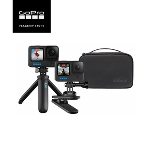 GoPro Mounts /Travel Kit เซ็ทอุปกรณ์เสริมโกโปรสุดคุ้มมี Shorty+Magnetic Swivel Clip พร้อมกระเป๋าเหมาะกับคนชอบเดินทาง