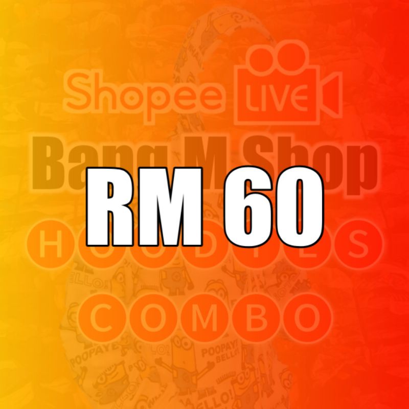 Bundle BangM Shop RM60 ( Lock di Live sahaja)