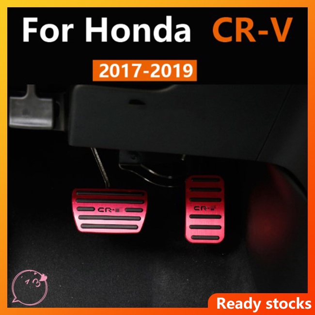 Hiussngha แป้นเหยียบคันเร่งรถยนต์ อุปกรณ์เสริม สําหรับ Honda CRV CR-V 2017 2018 2019
