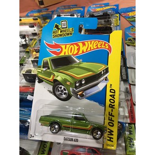 รถ hot wheels datsun 620 ช้างเขียว