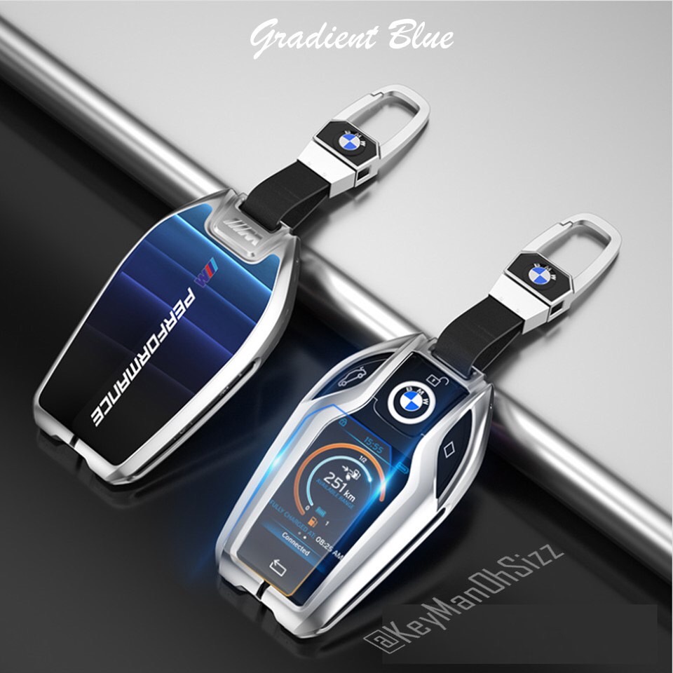 เคสรีโมทรถยนต์ BMW LCD Screen 2021 New Design Hard Case ออกแบบให้