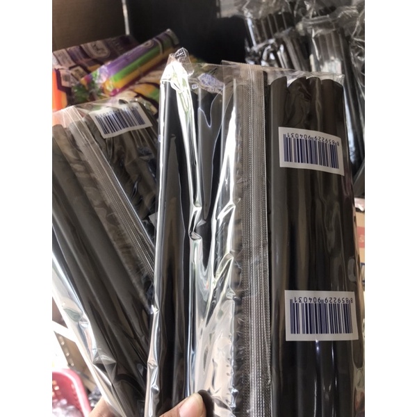 หลอดไข่มุกสั้น/กลาง/ยาวแบบธรรมดา50เส้น เนื้อแข็ง ตราเพชร(แพ็ค10ห่อ)