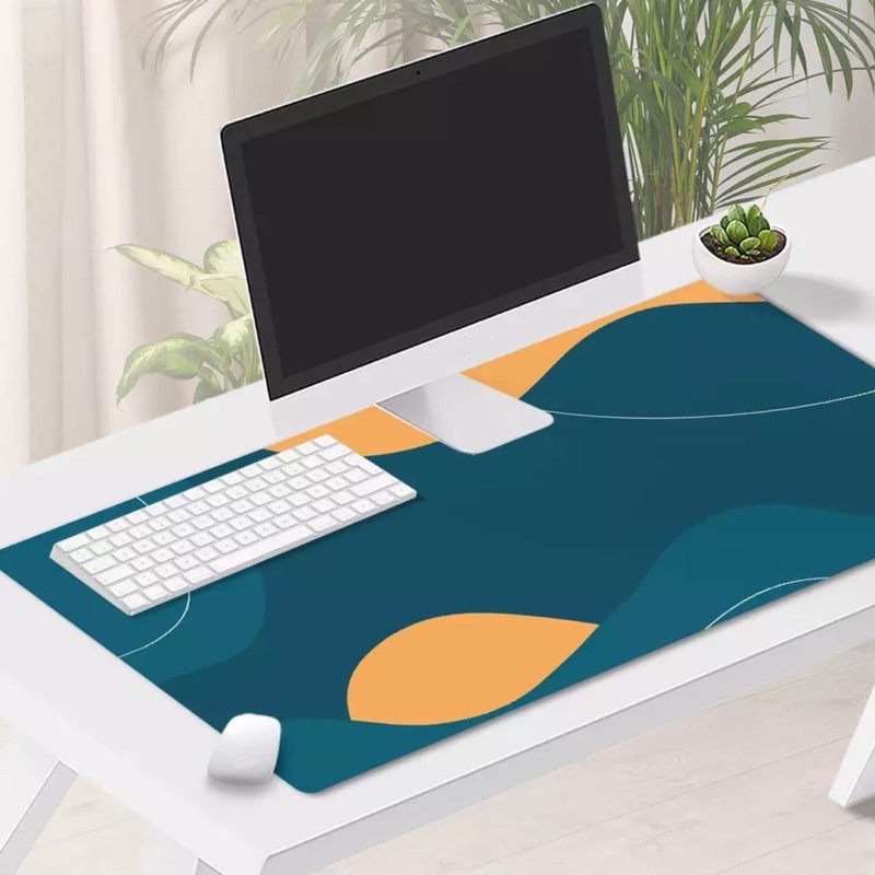 แผ่นรองเม้าส์มินิมอล minimal 60x30x0.3cm แผ่นรองเม้าส์น่ารัก Mouse Pad ที่รองเมาส์ขนาดใหญ่
