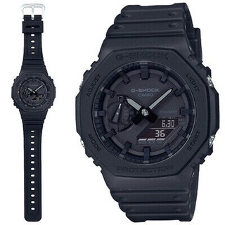 G-Shock นาฬิกาข้อมือผู้ชาย สายเรซิ่น สีดำ รุ่น GA-2100,GA-2100-1A1,GA-2100-1A1DR