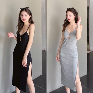 lily dress black | gray