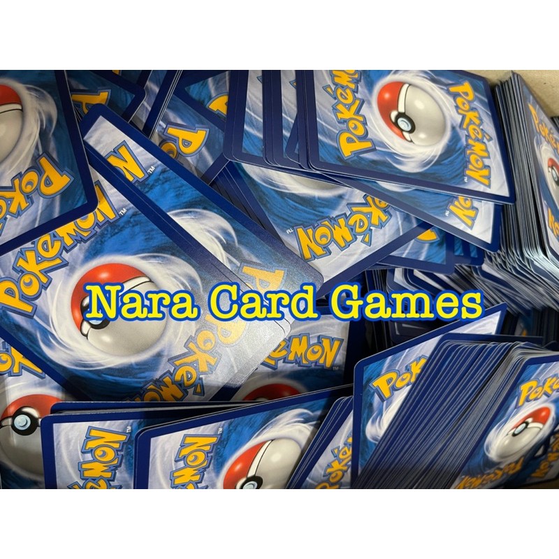 [โปเกมอน] แบบสุ่ม 50 ใบ การันตีได้รับการ์ด Ex(rr) 1 ใบ  [Pokémon trading card game]ของแท้