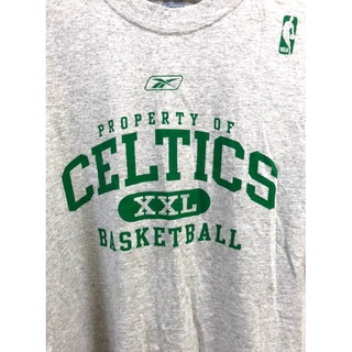 เสื้อยืด ลิขสิทธิ์แบรนด์แท้ NBA  CELTICS (Reebok)Cotton แท้