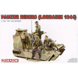 โมเดลประกอบ Dragon Model 1/35 DRA6156 PANZER RIDERS (LORRAINE 1944)