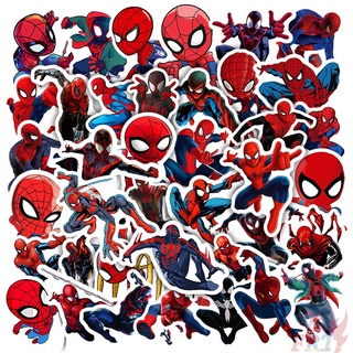 50 ชิ้น / ชุด ☆ สติกเกอร์ Spider-Man Series 01 สําหรับติดตกแต่ง ☆ สติกเกอร์ ลายกราฟฟิติ กันน้ํา Diy