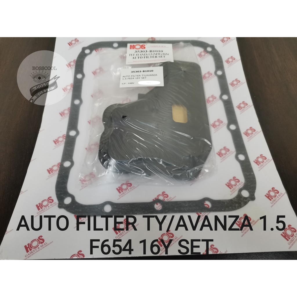 ไส้กรอง TOYOTA AUTO TRANSMISSION พร้อมGASKET SET TOYOTA AVANZA 1.5 F654 (2016Y)