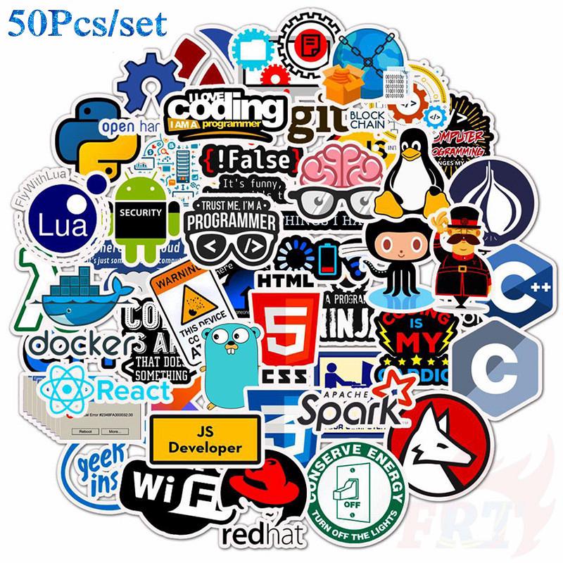 ❉ JAVA Web Program Series 01 - Open Source Solution Provider สติ๊กเกอร์ ❉ 50Pcs/Set Hip-hop Punk Programmer DIY Fashion Mixed Luggage Laptop Skateboard Doodle Decals สติ๊กเกอร์