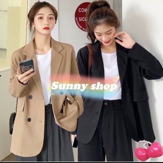 🔥🔥สิ่งค้าส่งจากไทย เสื้อสูทงานเกาหลี เเขนยาว ผ้าดี พร้อมส่ง-…