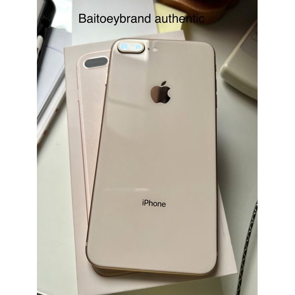 (used)Iphone 8 plus ไอโฟน 64GB rosegold เครื่องศูนย์ไทย