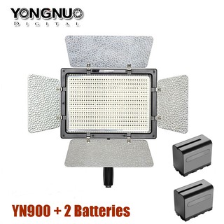 ไฟวีดีโอ YONGNUO YN900 Bluetooth LED Video Light 3200K-5500K + 2 Batteries