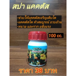 💯ปุ๋ยน้ำแคคตัส บำรุงแคคตัส🌵 👉ปริมาตรสุทธิ 100 ซีซี ตราสปา ❌กระปุกละ 38บาท❌