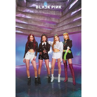 โปสเตอร์ อาบมัน รูปถ่าย นักร้อง เกาหลี BlackPink 블랙핑크 POSTER 14.4"x21" Girl Group K-pop Jennie Lisa Jisoo Rose V6