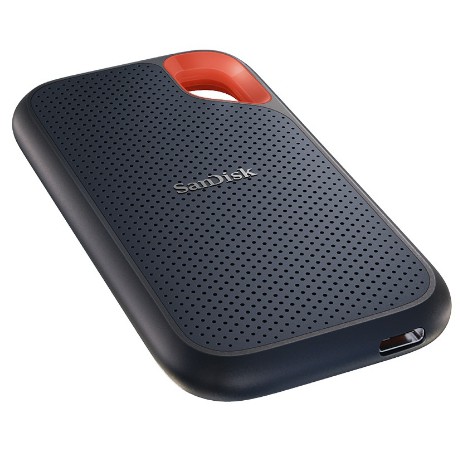 SanDisk Extreme Portable SSD 1TB Read speed up to 1050MB/s, Write speed up to 1000MB/s
