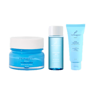 PrimaNest Hydra Surge Routine Kit พรีมาเนสท์ เซตบำรุงผิวหน้า เพื่อผิวนุ่ม ชุ่มชื้น ควบคุมความมัน