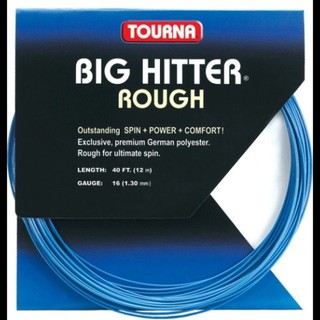 TOURNA BIG HITTER เอ็นไม้เทนนิส Blue-ROUGH 40ft/12m.- tennis string