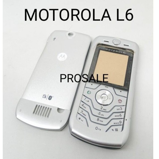 Motorola L6 Casing Housing Fullset Iron Material