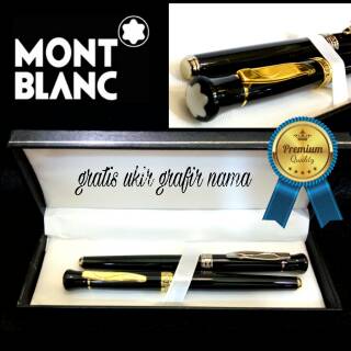 ปากกาแกะสลักชื่อ montblanc เหมาะกับคู่รัก