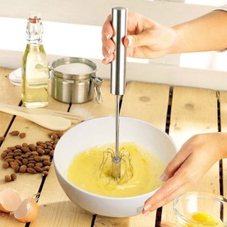 ที่ตีไข่กึ่งอัตโนมัติ ปั่นตีส่วนผสม ทำอาหาร/ทำขนม วัสดุสแตนเ…