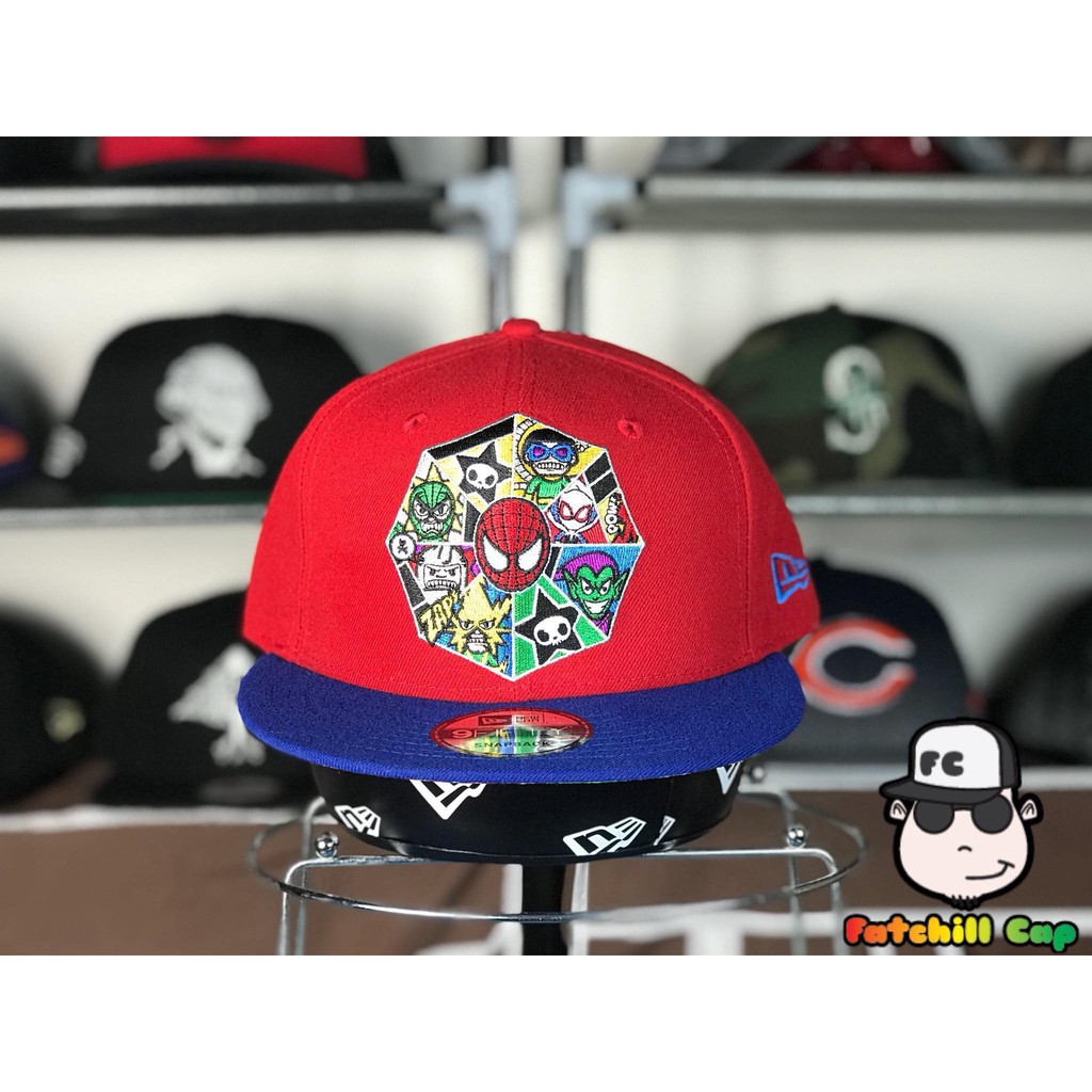 fatchillcap Marvel Spidey Web Tokidoki 9FIFTY Snapback Cap15