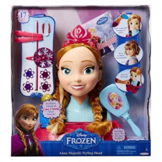 Disney Frozen Majestic Styling Hair Head - Anna