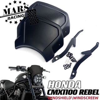 อุปกรณ์เสริมรถจักรยานยนต์กีฬากระจก Visor กระจกด้านหน้าแผ่น Retro กระจกสำหรับ HONDA NEW CMX1100 REBEL CMX 1100 cmx1100 2021 2022 CMX1100 Rebel 21-22