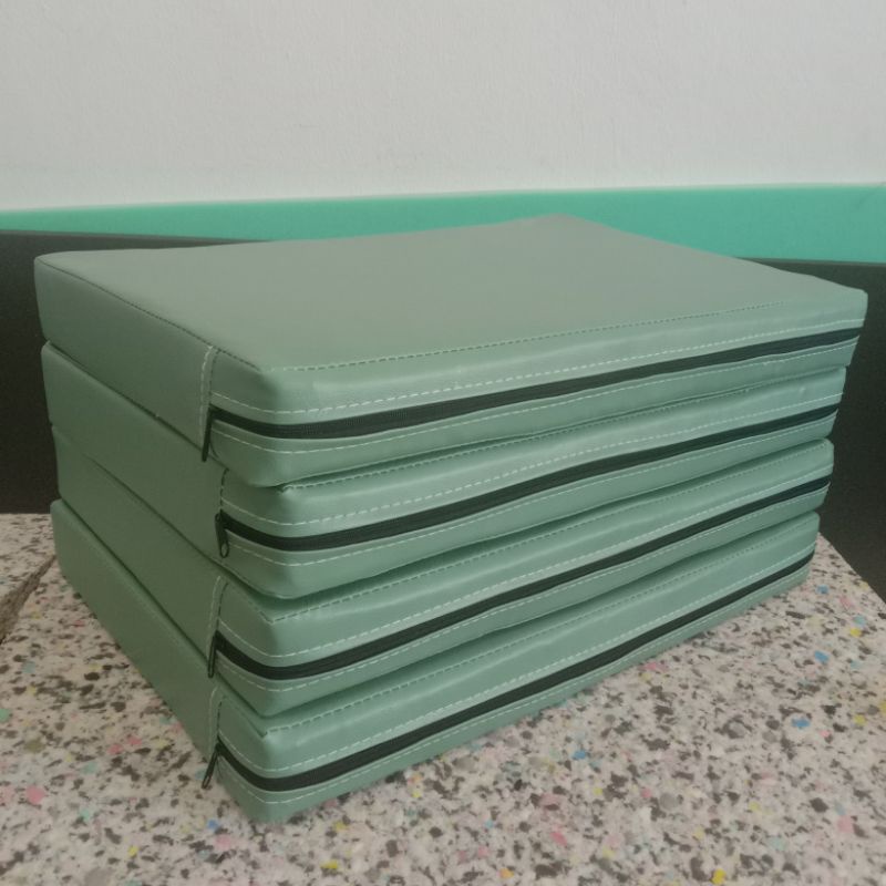 เบาะรองนั่ง เบาะรองเข่า/ศอก ออกกำลังกาย หนังpvcขนาด 35*45cm หนา2นิ้ว ไม่ยุบตัว (รับสั่งทำตามขนาด)