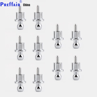 10pcs Rhodium Plated RCA Cap Plug Short-Circuit Socket Phono Connector RCA Shielding jack socket protect cover caps