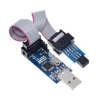 110 Pin To 6 Pin อะแดปเตอร์บอร์ด + Usbasp Usbisp Avr โปรแกรมเมอร์ Usb Atmega8 Atmega 128 Attiny / Can / Pwm 10pin