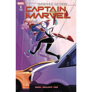 หนังสือการ์ตูน Marvel Action Captain Marvel 1 - IDW Publishing