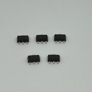 7N10 POWER MOSFET 7A 100V N-CHANNEL SOT-223 เเพ็คละ 5 ตัว