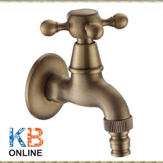 RA MSS-003GOLD ก๊อกน้ำเย็นเดี่ยว RA MSS-003GOLD WALL FAUCET (Matt Gold)