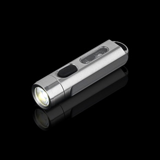 ไฟฉายขนาดเล็ก JetBeam MINI ONE หลอด XP-G3 500lumen 5สี แสงขาว + RGB + UV Type-C fast Charging