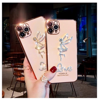 TikTok Fashion เคส OPPO Reno 6 6Z A16 A74 5G A54 A94 Reno5 5G A15 A15s A93 A92 A52 Reno4 Reno2F A31 A9 A5 A12 2020 F11Pro A5S A7 F9 F11 Reno2 F5 A3S A12E Phone Case