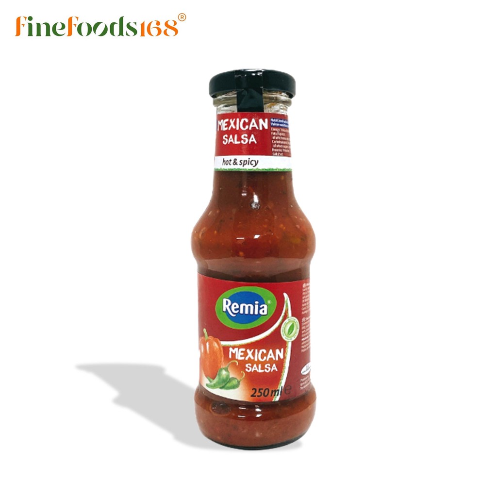 เรมิอา แม็กซิกัน ซัลซ่า ซอส (ซอสซัลซ่าชนิดเผ็ดสไตล์แม็กซิกัน) 250 มล. Remia Mexican Salsa Sauce 250 