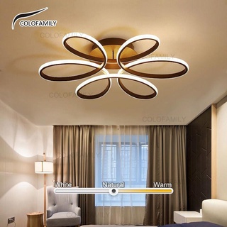 3 สี ใน 1 ไฟ ปรับสีได้ โคมไฟเพดาน Led ไฟเพดานบ้าน ไฟห้องนั่งเล่น ไฟห้องนอน ไฟตกแต่ง ceiling light lamp AB88