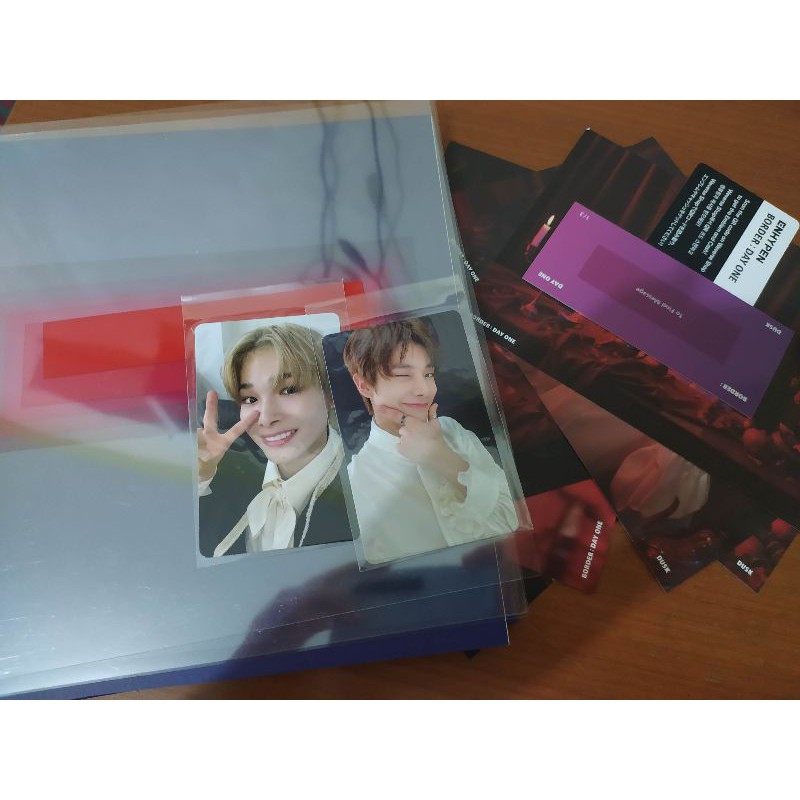 อัลบั้ม enhypen dusk un Sealed ครบชุด photocard jake ni-ki