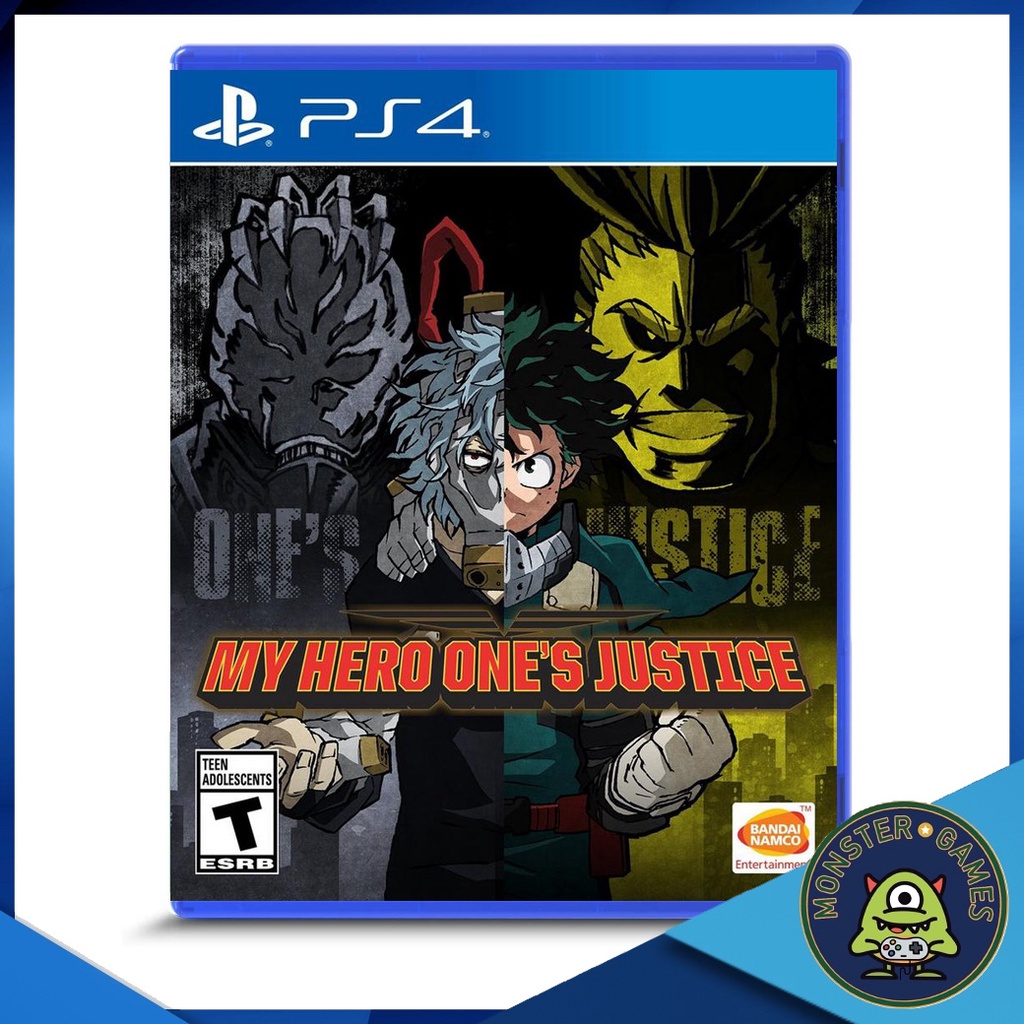 My Hero One's Justice Ps4 Game แผ่นแท้มือ1!!!!! (My Hero One Justice Ps4)(My Hero Ps4)