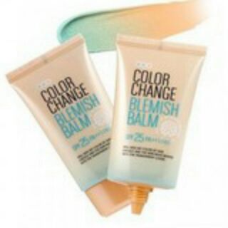 Welcos Color Change BB SPF25/PA++ 50ml. บีบีเทพ มีเบสเขียวในตัว 2 in1