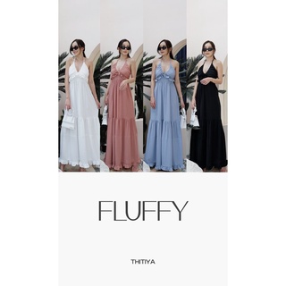 FLUFFY DRESS เดรสยาวทรงอกสวยมาก 😍 ตัวนี้บอกเลยว่าห้ามพลาดเด็ดขาด ทรงสวย ผ้าดี thitiya