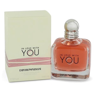 ของแท้!!! Emporio Armani In Love with You EDP for women 100ml (โปรดทักแชทเพื่อสอบถามสต็อกก่อนสั่งซื้อนะคะ)