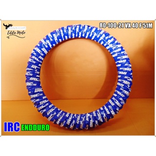 "IRC" ENDDURO size 80-100-21 VX 40 F 51M  // ยางนอก IRC ENDDURO ลายวิบาก 80-100-21 VE 35 F 51M สินค้าคุณภาพดี