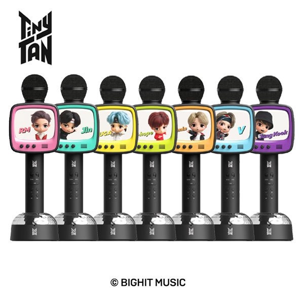 BTS Official TinyTAN Bluetooth Microphone Wireless Karaoke - spsr5yr1io ...