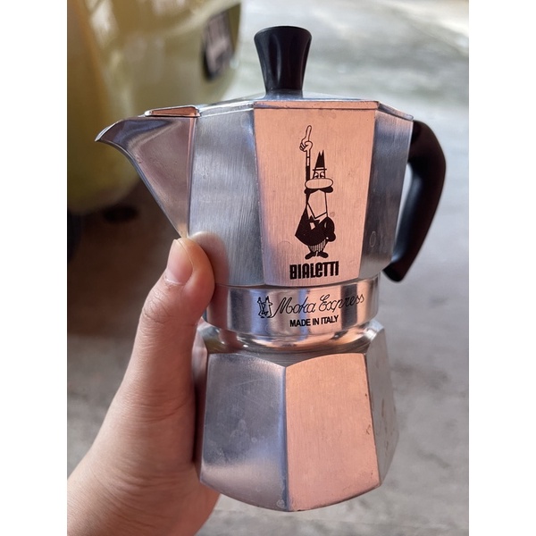 moka pot bialetti 3 cupมือ2ของเเม่ค้าเอง