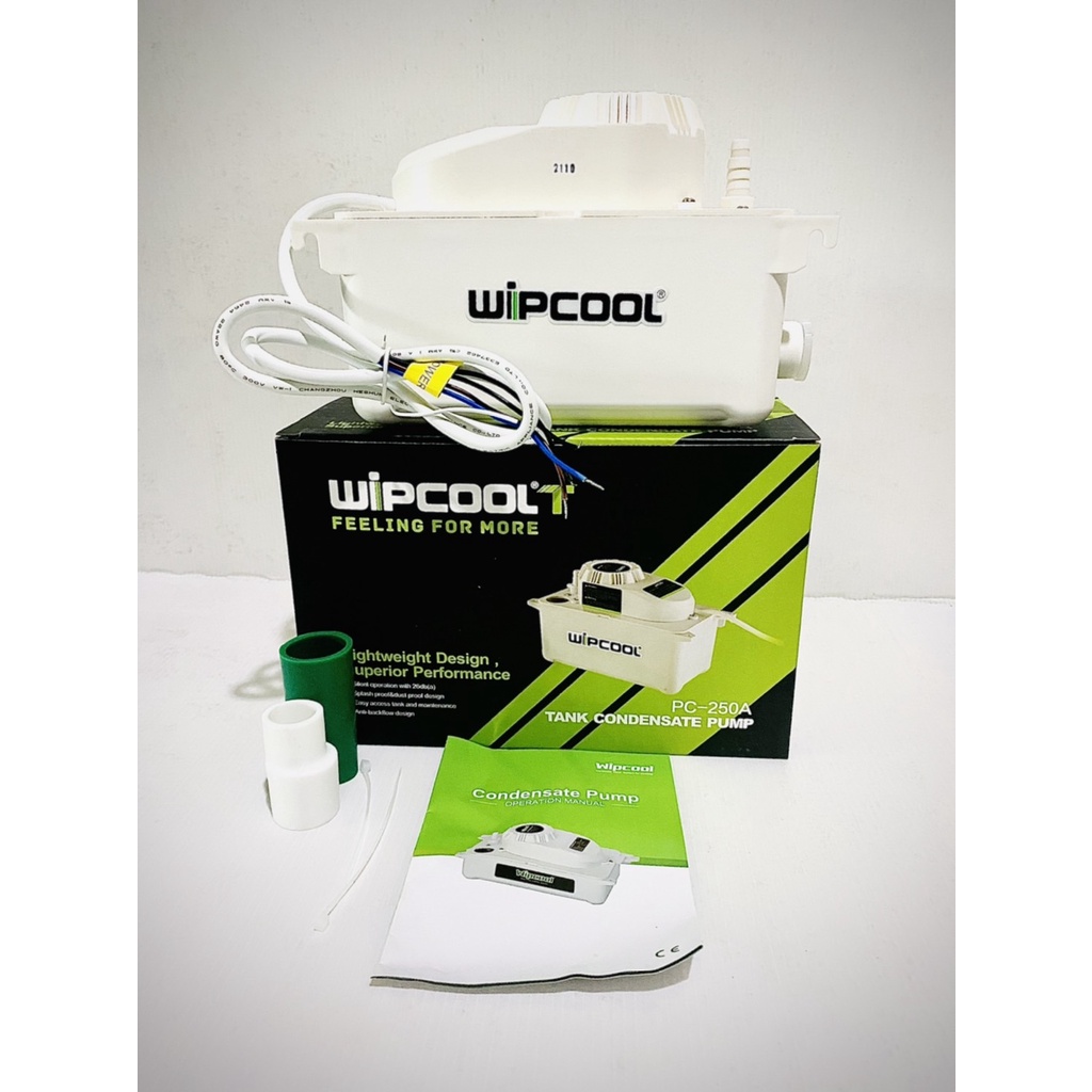 ปั้มเดรนน้ำทิ้งแอร์ สำหรับแอร์ขนาดใหญ่ (กาลักน้ำ) Wipcool PC-250A